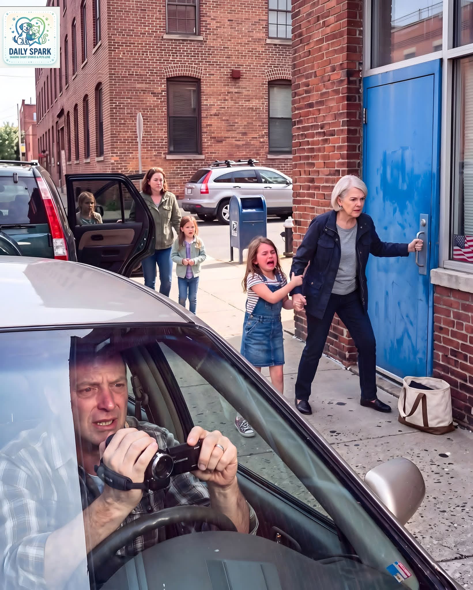 The Secret  Behind the Blue Door