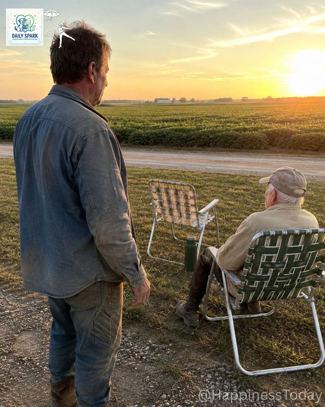 The Last Harvest and Town Lawn Chairs